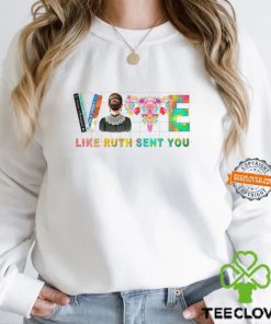 Vote Like Ruth Sent You Png, Notorious RBG, Election 2024 Png, Human Rights Tee