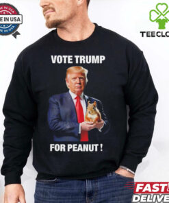 Vote Trump for peanut shirt