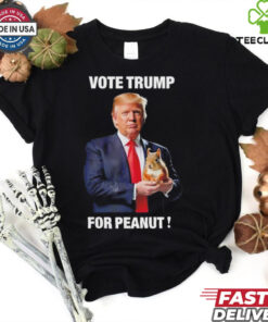 Vote Trump for peanut shirt