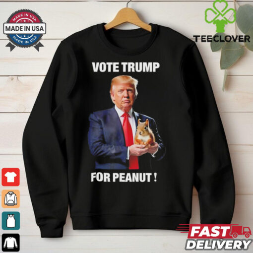Vote Trump for peanut shirt