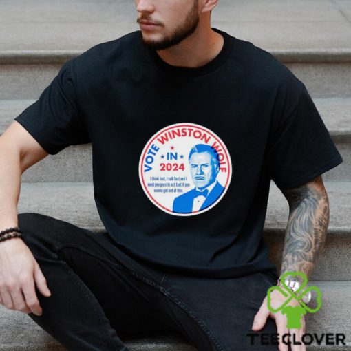 Vote Winston Wolf 2024 shirt