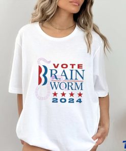 Vote brain worm 2024 star hoodie, sweater, longsleeve, shirt v-neck, t-shirt