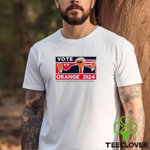 Vote orange Jesus Donald Trump 2024 USA president hoodie, sweater, longsleeve, shirt v-neck, t-shirt