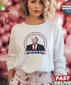 Vote run spot run 2024 trump Harris presidential debate T shirt