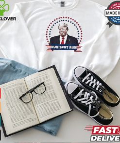 Vote run spot run 2024 trump Harris presidential debate T shirt