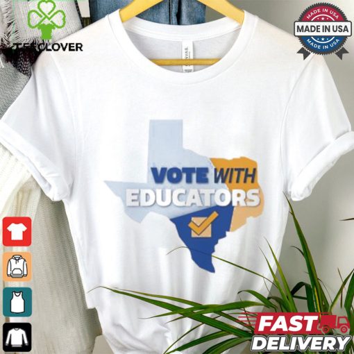 Vote with Educators State shirt