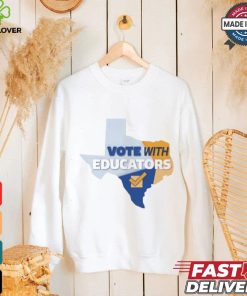 Vote with Educators State shirt