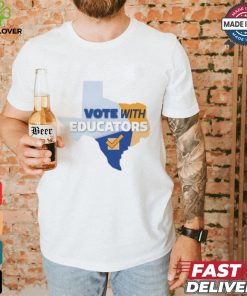 Vote with Educators State shirt