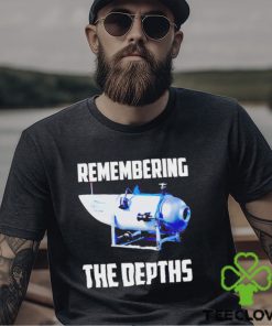 Official oceangate Titan Remembering The Depths T shirt