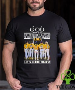 Vqtshirt – God gives his toughest battles to his strongest soldiers let’s Geaux Tigers shirt 1 Vqtshirt – God gives his toughest battles to his strongest soldiers let’s Geaux Tigers shirt