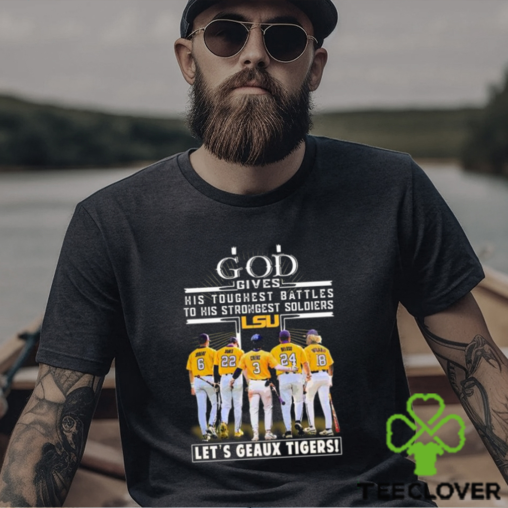 Vqtshirt – God gives his toughest battles to his strongest soldiers let’s Geaux Tigers shirt Vqtshirt – God gives his toughest battles to his strongest soldiers let’s Geaux Tigers shirt