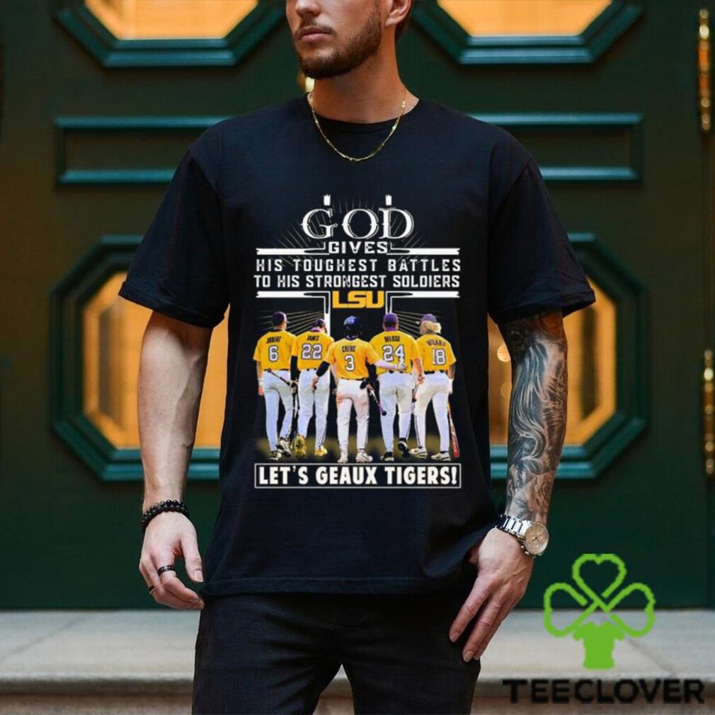 Vqtshirt – God gives his toughest battles to his strongest soldiers let’s Geaux Tigers shirt Vqtshirt – God gives his toughest battles to his strongest soldiers let’s Geaux Tigers shirt