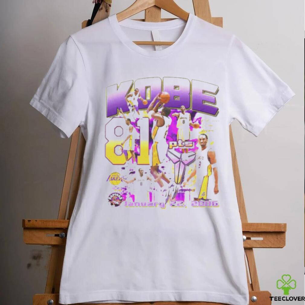 Kobe Bryant 81 Pts Shirt Kobe Bryant 81 Pts Shirt