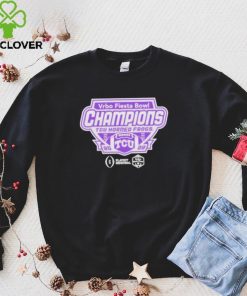 Vrbo fiesta bowl champions tcu horned frogs 2022 shirt