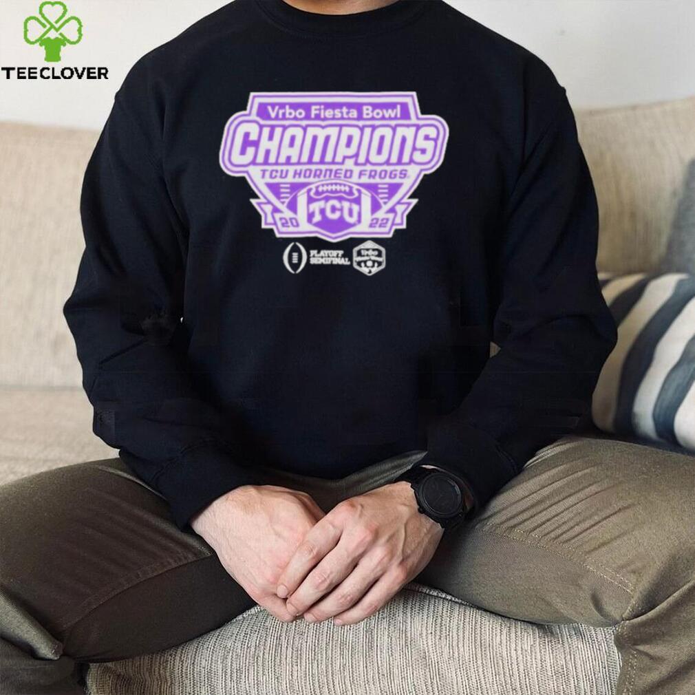 Vrbo fiesta bowl champions tcu horned frogs 2022 shirt Vrbo fiesta bowl champions tcu horned frogs 2022 shirt