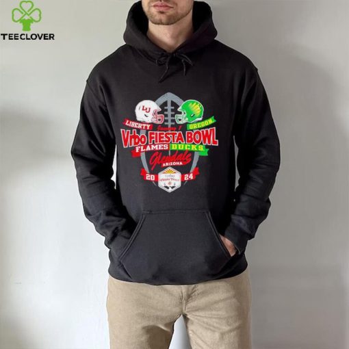 Vrbo fiesta bowl glendale Arizona Liberty Flames vs Oregon Ducks hoodie, sweater, longsleeve, shirt v-neck, t-shirt