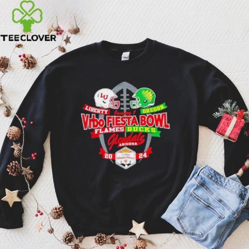 Vrbo fiesta bowl glendale Arizona Liberty Flames vs Oregon Ducks hoodie, sweater, longsleeve, shirt v-neck, t-shirt