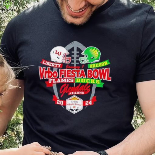 Vrbo fiesta bowl glendale Arizona Liberty Flames vs Oregon Ducks hoodie, sweater, longsleeve, shirt v-neck, t-shirt