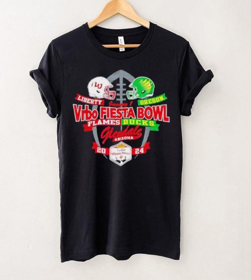 Vrbo fiesta bowl glendale Arizona Liberty Flames vs Oregon Ducks hoodie, sweater, longsleeve, shirt v-neck, t-shirt