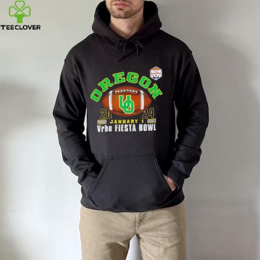 Vrbo fiesta bowl january 1 2024 Oregon Ducks football logo hoodie, sweater, longsleeve, shirt v-neck, t-shirt