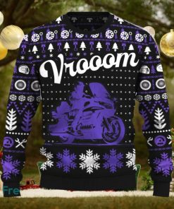 Vrooom Gold Wing Ugly Christmas Sweater New Pattern Motorcross Holidays Gift Fans