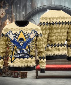 Vulcan Awesome Ugly Christmas Sweater Christmas Gifts Unisex