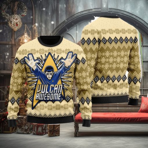 Vulcan Awesome Ugly Christmas Sweater Christmas Gifts Unisex