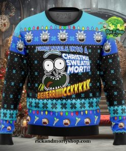 I’m Sweater Rick – Rick & Morty Ugly Christmas Sweater