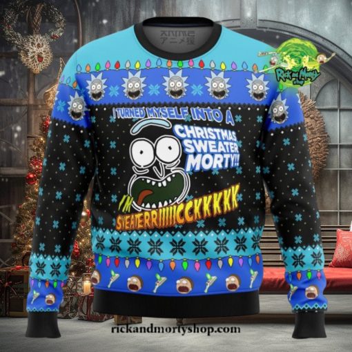 I’m Sweater Rick – Rick & Morty Ugly Christmas Sweater