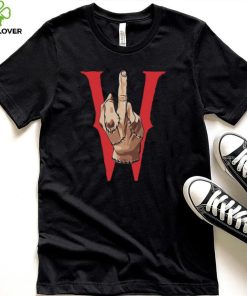 W Thing Middle Finger Wednesday Addams Netflix shirt becf06 1