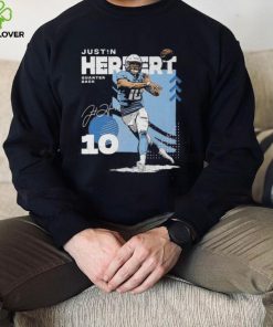 Justin Herbert Los Angeles Chargers Quarterback Squared signature hoodie, sweater, longsleeve, shirt v-neck, t-shirt