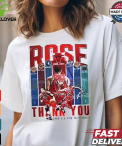 Derrick Rose Thank You For All The Memories hoodie, sweater, longsleeve, shirt v-neck, t-shirt