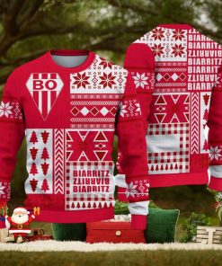 Biarritz Olympique Beach Top 14 Pro D2 Ugly Sweaters Gift For Fans Christmas Sweatshirt