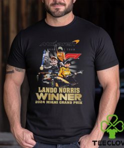 Lando Norris Winner 2024 Miami Grand Prix T Shirt