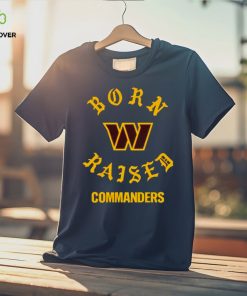 WASHINGTON COMMANDERS BORN X RAISED 2023 T SHIRT 3 WASHINGTON COMMANDERS BORN X RAISED 2023 T SHIRT