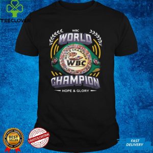 WBC World Champion Hope And Glory Shirt