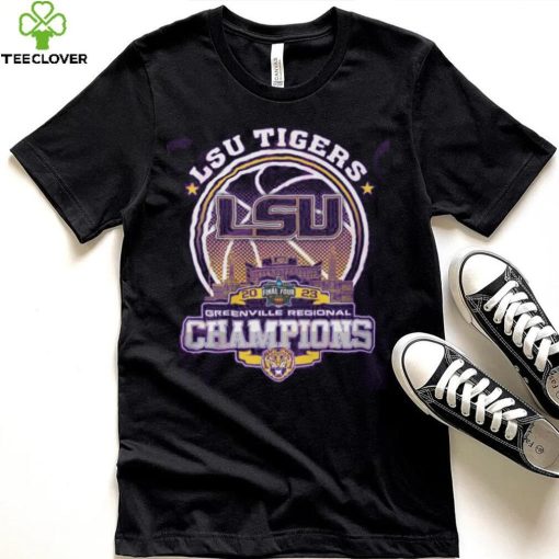 LSU Tigers Final Tour 2023 Greenville Regional Champions T Shirt