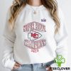 WEAR pour femmes par Erin Andrews Débardeur blanc Kansas City Chiefs Super Bowl LVIII Champions Shirt