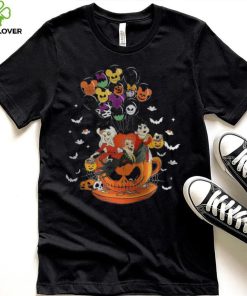 Hocus Pocus Halloween Teacup Mickey Scare Balloon Shirt, Disney Sanderson Sisters Tee