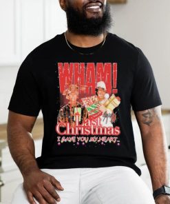 WHAM Last Christmas I Gave You My Heart Signature Shirt