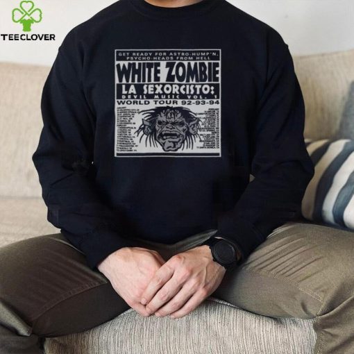 WHITE ZOMBIE t hoodie, sweater, longsleeve, shirt v-neck, t-shirtS