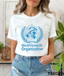 WHO World Homicide Organization logo shirt 3 WHO World Homicide Organization logo shirt