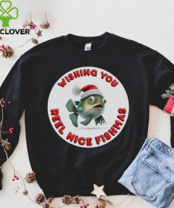 WISHING YOU REEL NICE FISHMAS FUNNY CHRISTMAS SHIRT