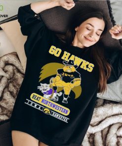 Go Hawks beat Northwestern Iowa Hawkeyes hoodie, sweater, longsleeve, shirt v-neck, t-shirt