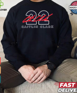 WNBA 2024 Indiana Fever Caitlin Clark 22 Rookie Of The Year Signature t shirt