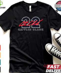 WNBA 2024 Indiana Fever Caitlin Clark 22 Rookie Of The Year Signature t shirt