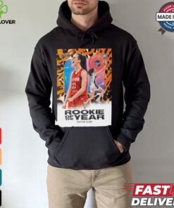 WNBA 2024 Kia Rookie of the Year is Caitlin Clark Indiana Fever Poster t hoodie, sweater, longsleeve, shirt v-neck, t-shirt