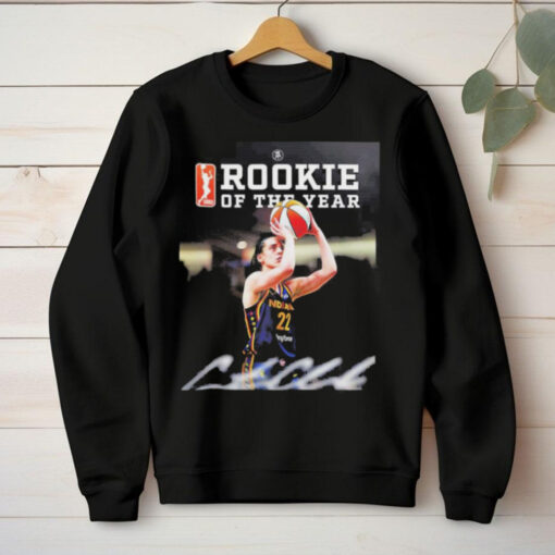 WNBA Caitlin Clark From Indiana Fever Is The Rookie Of The Year 2024 WNBA hoodie, sweater, longsleeve, shirt v-neck, t-shirt