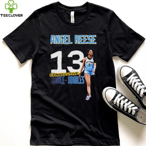 WNBA Chicago Sky Angel Reese Consecutive Double Doubles hoodie, sweater, longsleeve, shirt v-neck, t-shirt