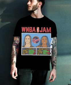 WNBA Jam Fever Clark And Boston hoodie, sweater, longsleeve, shirt v-neck, t-shirt